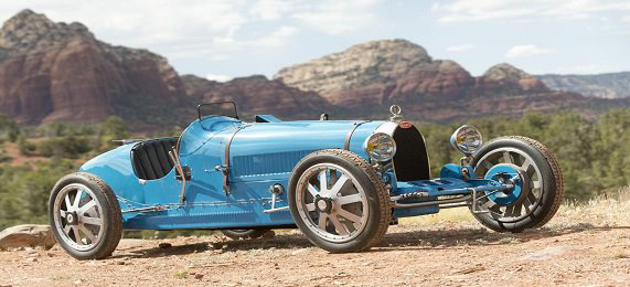 Bugatti Type 35 Blue