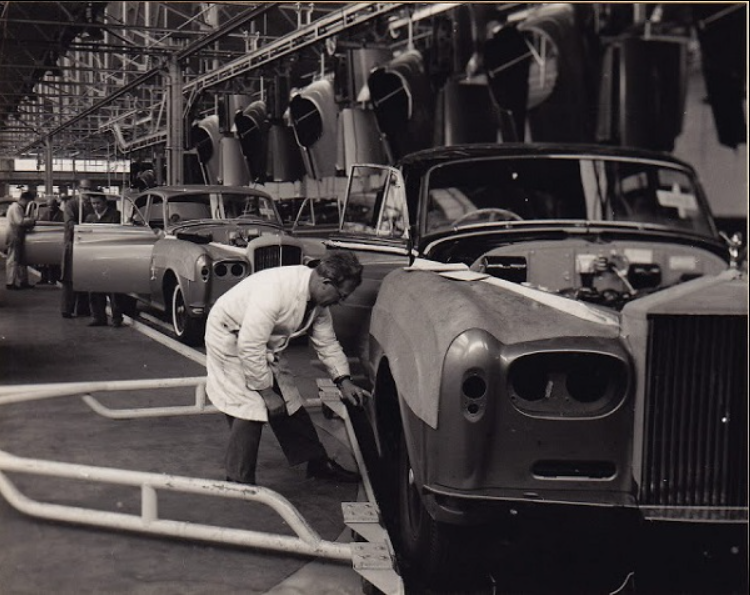 Rolls Royce Motors Factory Assembly Line